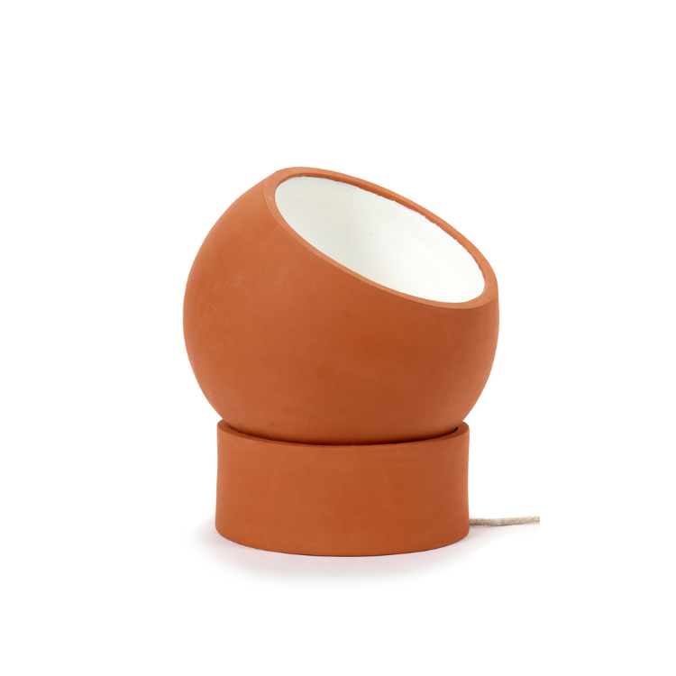 LAMPE A POSER - TERRACOTA